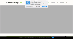 Desktop Screenshot of caseconcept.de