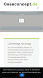 Mobile Screenshot of caseconcept.de