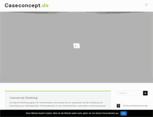Tablet Screenshot of caseconcept.de